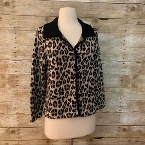 Cheetah print jacket